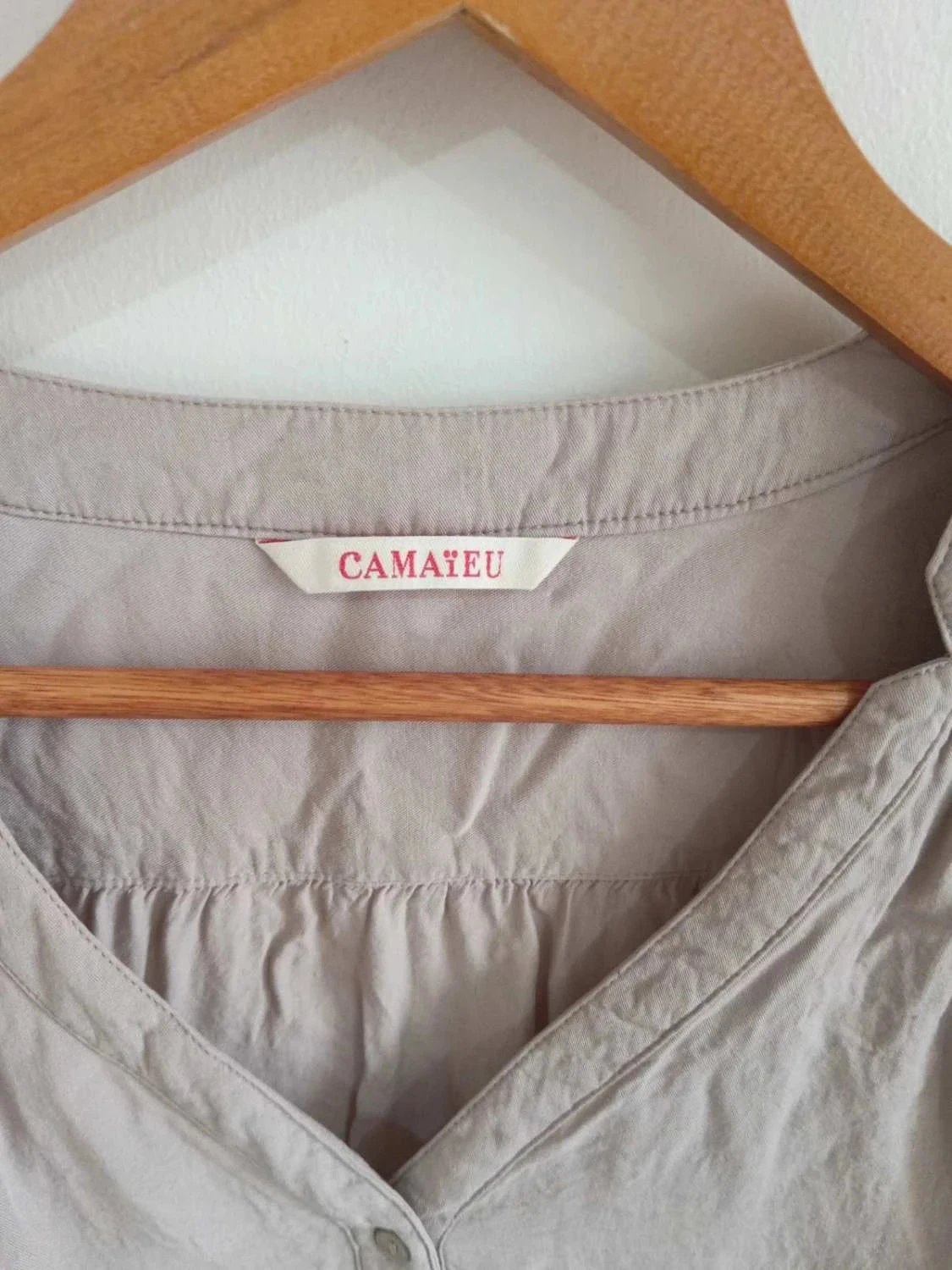 C133 blouse grijs camaïeu 36 – photo 2